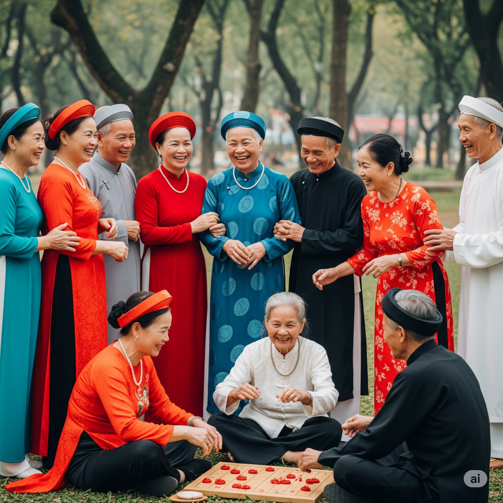 D&ugrave; chủ đề tổ chức l&agrave; g&igrave; vẫn lu&ocirc;n đề cao sự quan t&acirc;m, chăm s&oacute;c tới những người cao tuổi